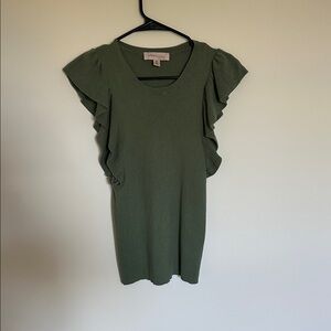 Philosophy Olive Green Top Size M